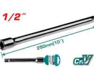 THEB12101 Barra extensión 1/2" 10" TOTAL