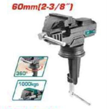 THT6126 Tornillo de banco de mesa TOTAL
