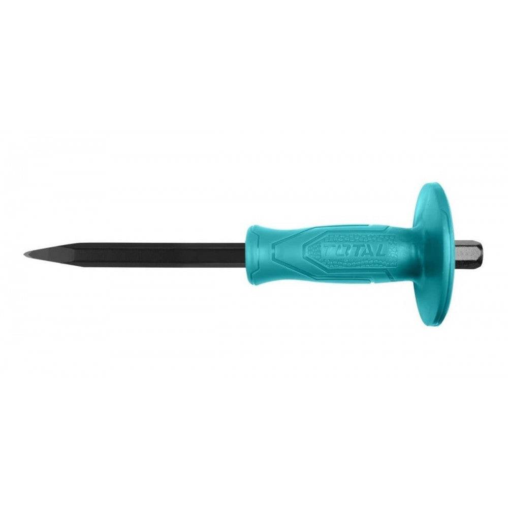 [THT4221026] THT4221026 Cincel con capuchon PUNTA 16X250mm LIVIANO TOTAL