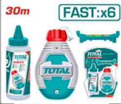 THT666301 Tiralinea mas Tiza con Nivel 30mt TOTAL