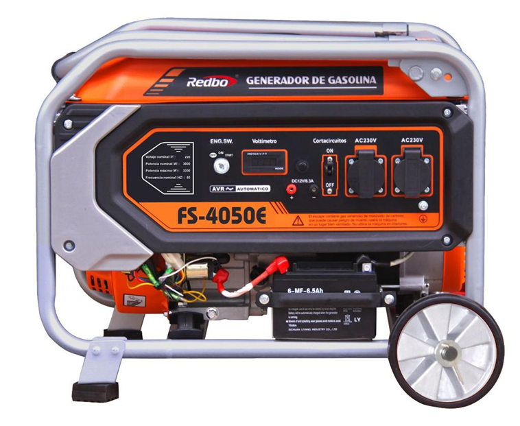 FS-4050E GENERADOR DE GASOLINA 3300W REDBO