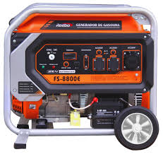 FS-8800E FS8800E GENERADOR MONOFASICO A GASOLINA 4T A/M  Max 7000w / nominal 6500w  c/ruedas REDBO