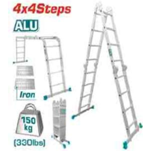 THLAD04441 Escalera Multifuncional 4x4 pasos TOTAL