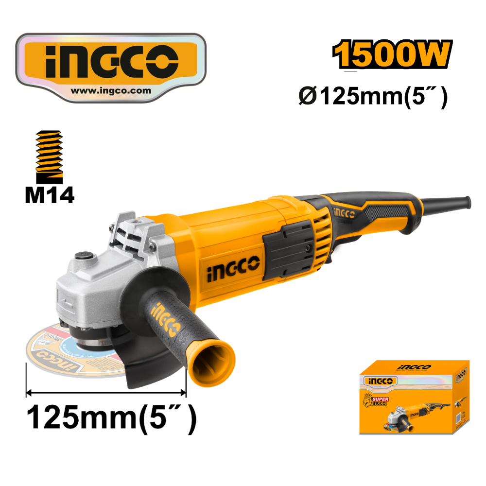 [AG150018] AG150018 AMOLADORA ANGULAR 1500W INGCO
