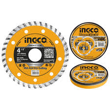 DMD031152M 10PCS/SET DISCOS CORTE DIAMANTADO TURBO 41/2" 10 PCS INGCO