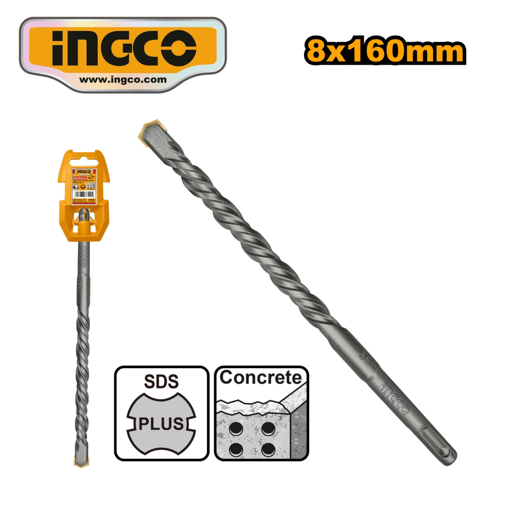 [DBH1210802] DBH1210802 BROCA SDS plus 8x160mm INGCO