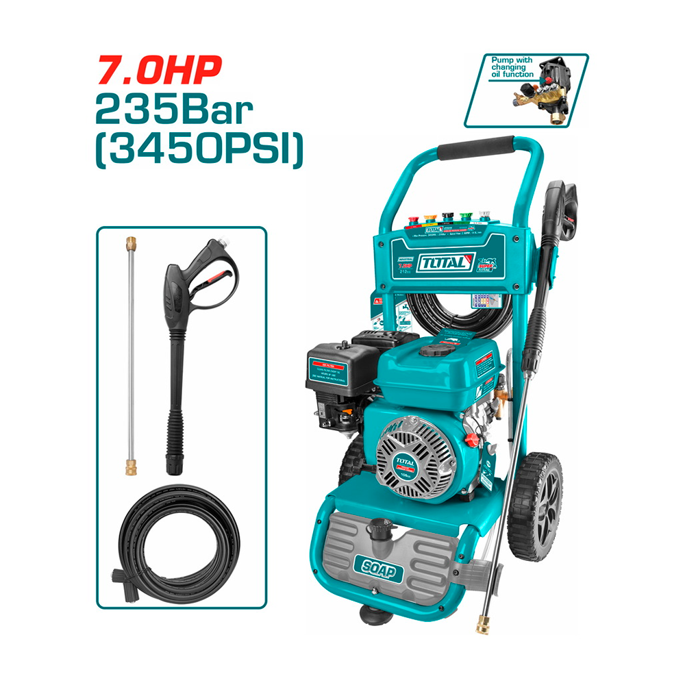[TGT250206] TGT250206 Hidrolavadora a gasolina 7.0 HPTOTAL
