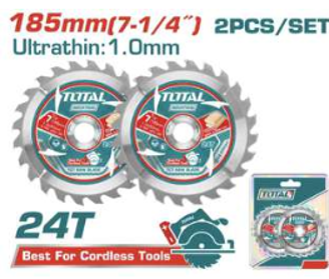 TAC2331853 Disco para Madera 7 1/4" 24TTOTAL