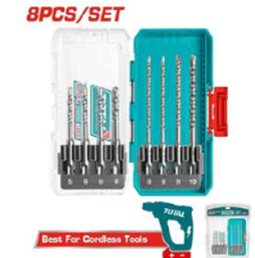 TACSDL11806 Jgo x8pcs Brocas PLUS TOTAL