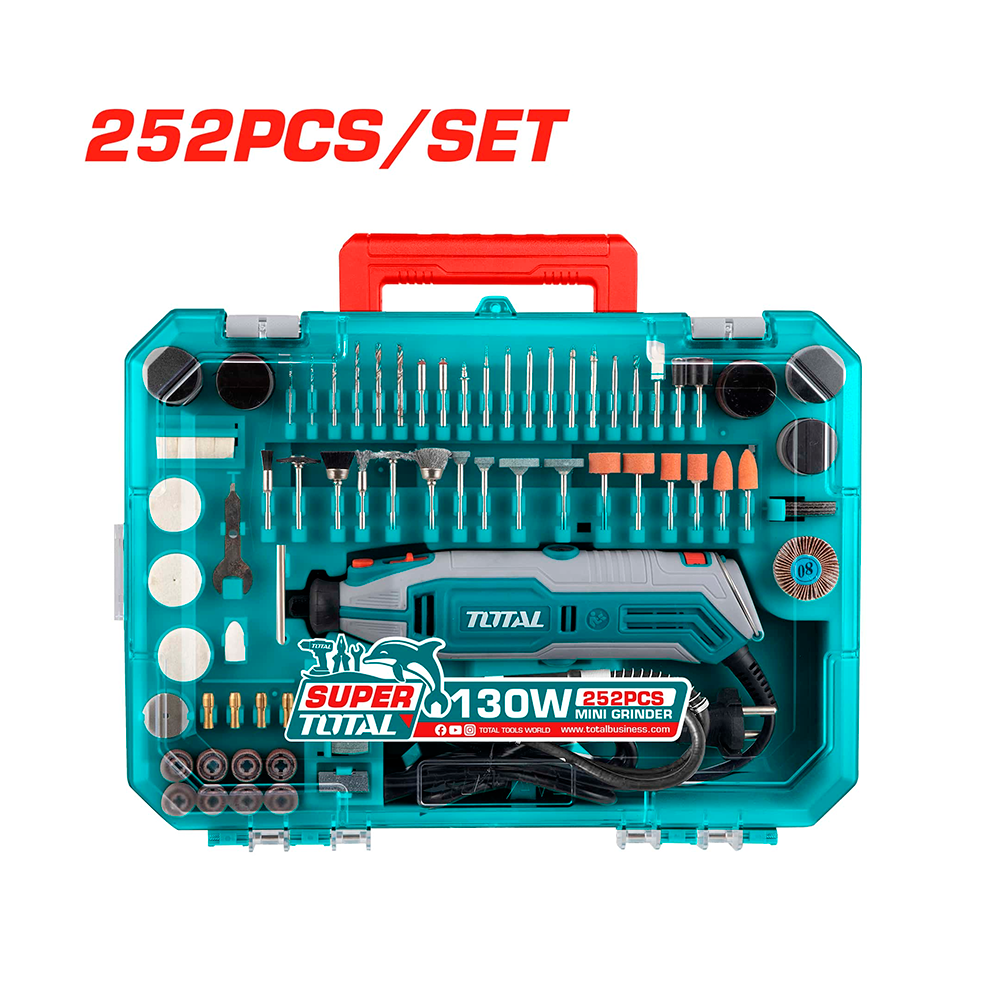 [TG5133261] TG5133261 Minidrill + 252 Accesorios, en MALETA TOTAL