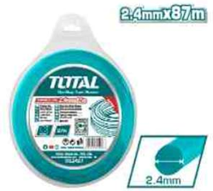 TRL2487 Nylon para desmalezadora 2,4mm x 87mm TOTAL
