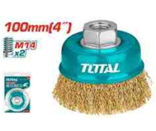 TAC31041 Escobilla de copa 4" 100mmTOTAL