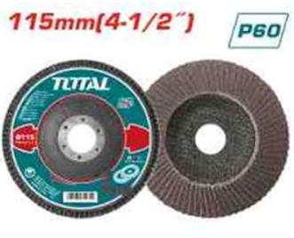 TAC631152 Disco flap 115mm P60TOTAL