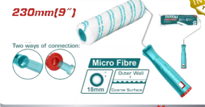 THRHT042302 Rodillo De Pintar De Microfibra 9" TOTAL