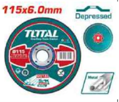 TAC2231151 Disco desbaste para METAL 4 1/2" X 6.0mmTOTAL