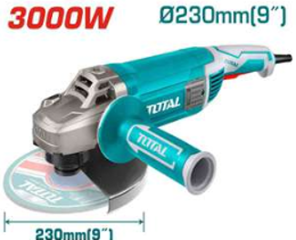 TG1302306 Amoladora 9" 3000W INDUSTRIALTOTAL