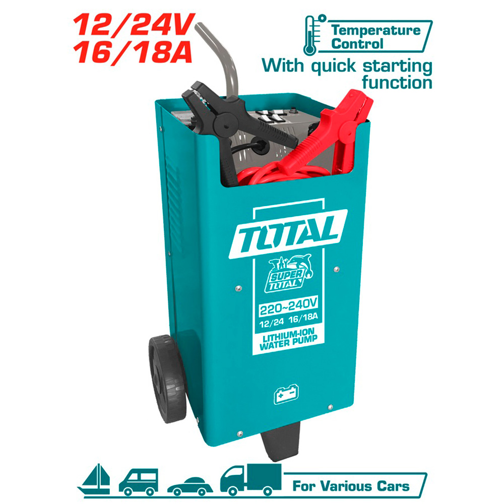 [TBC2201] TBC2201 Cargador de batería 18A TOTAL