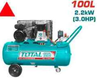 TC1301006-5 Compresora de aire 100L CON FAJATOTAL