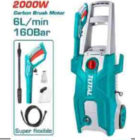 TGT11376 Hidrolavadora 2000W 160BarTOTAL