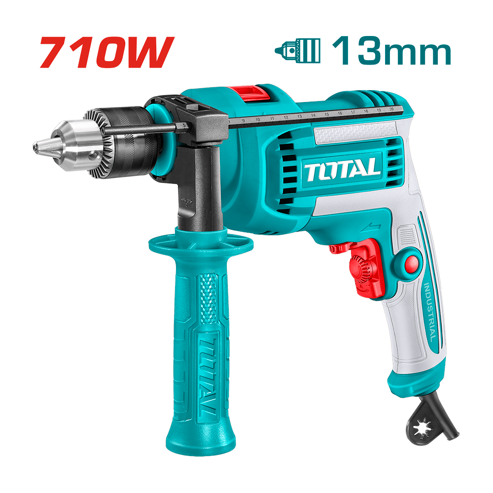 [TG1071366] TG1071366 Taladro 710W , 13mm, 0- 3000rpmTOTAL