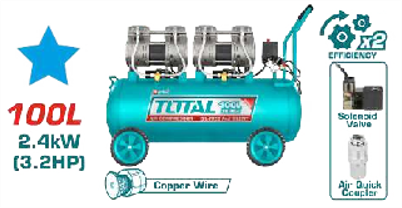 TCS2241008-5 Compresora de Aire 100L  3,2HPTOTAL