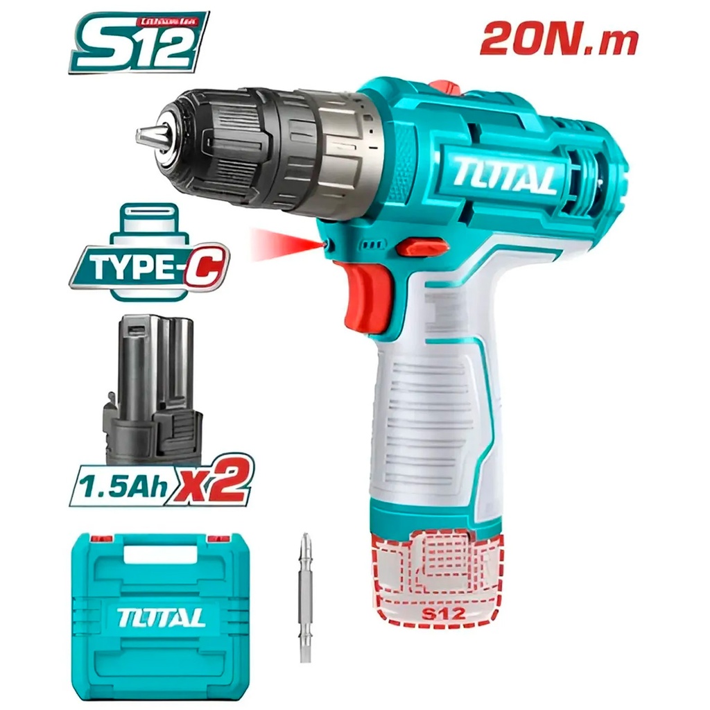[TDLI12202] TDLI12202 Atornillador 12v ENTRADA C TOTAL