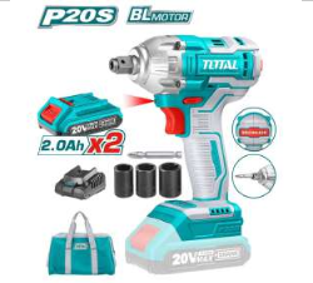 TIWLI20208 Llave de impacto con acople Hexagonal 20V TOTAL