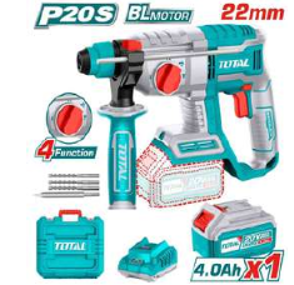 TRHLI202081 Rotomartillos PLUS LIVIANO 20V en maletaTOTAL
