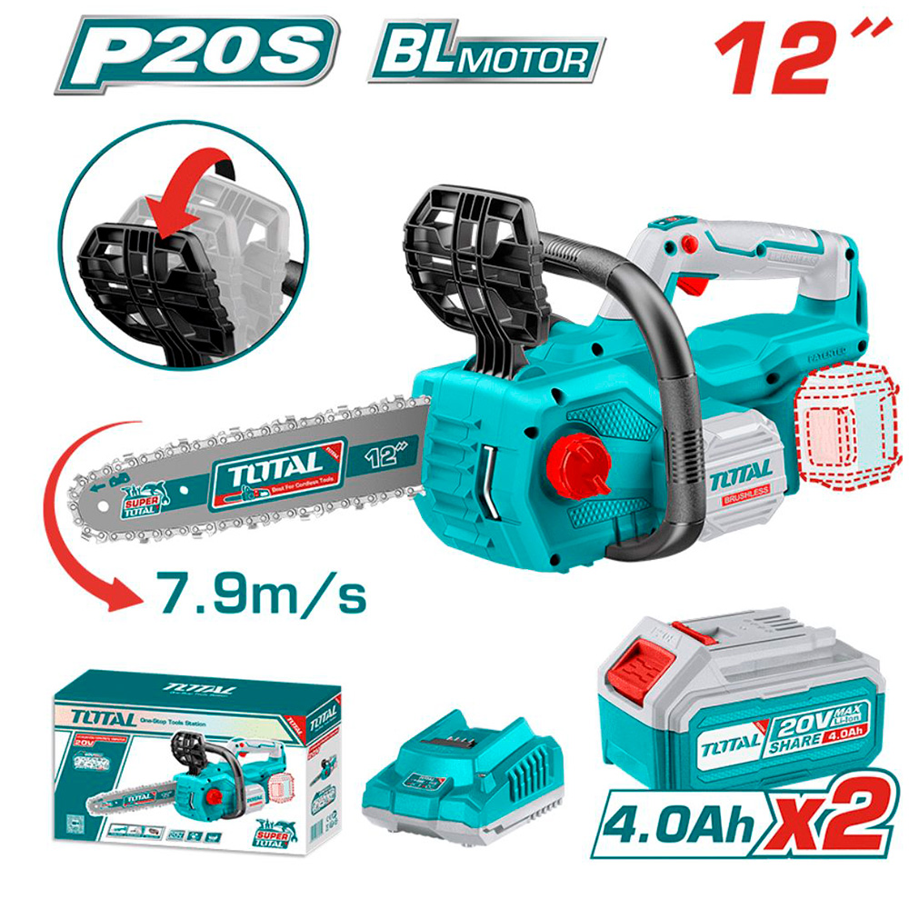 [TGSLI201286] TGSLI201286 Motosierra 20v COMPLETOTOTAL