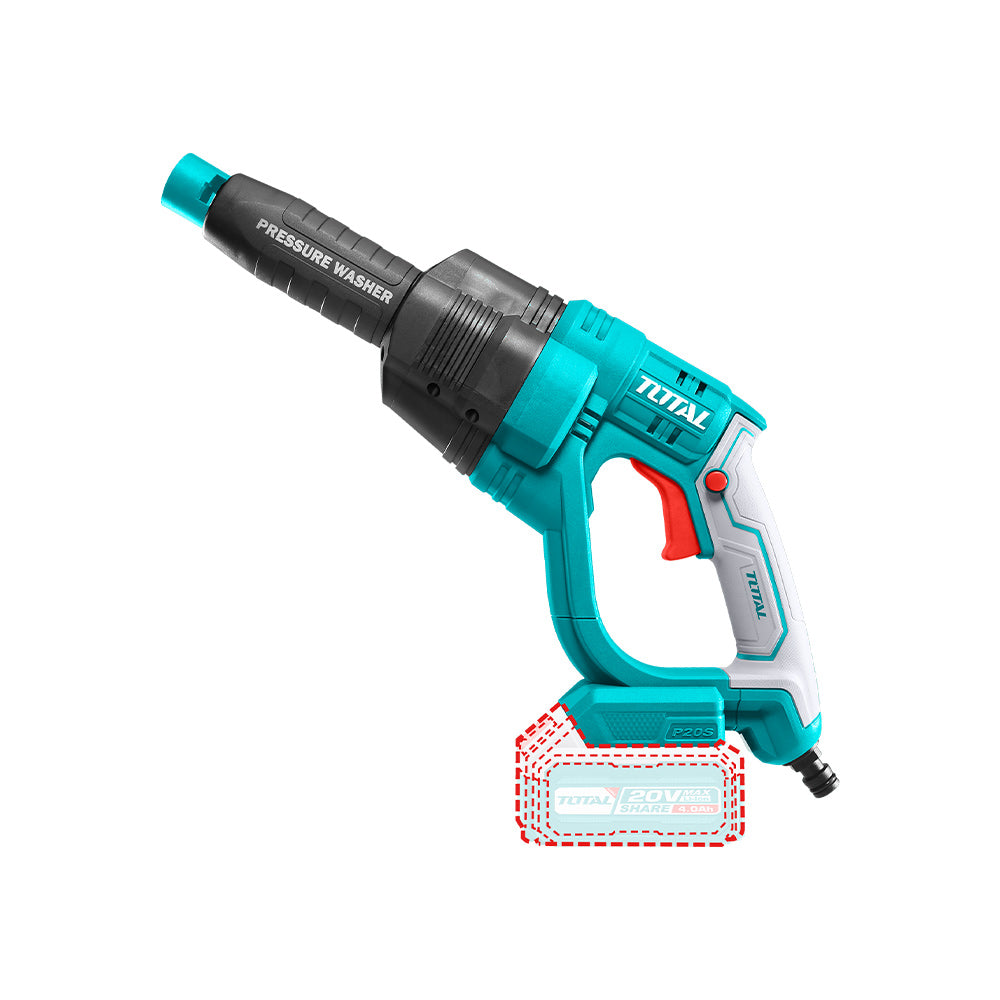 [TPWLI20084] TPWLI20084 Hidrolavadora 20v (incluye bateria 4amp y cargador)TOTAL