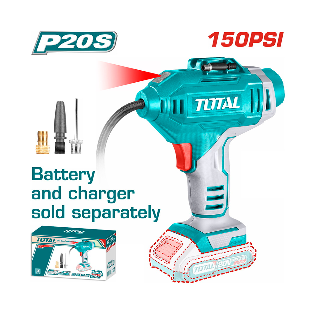 [TACLI2018] TACLI2018 Compresora para auto 20v TOTAL