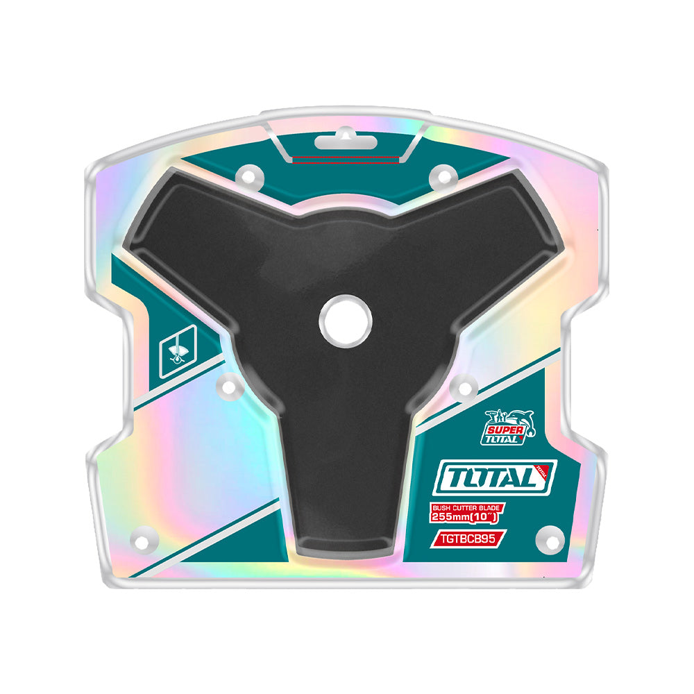 [TGTBCB95] TGTBCB95 Cuchilla de 3 dientes para desmalezadora 10" TOTAL