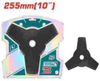TGTBCB95 Cuchilla de 3 dientes para desmalezadora 10" TOTAL