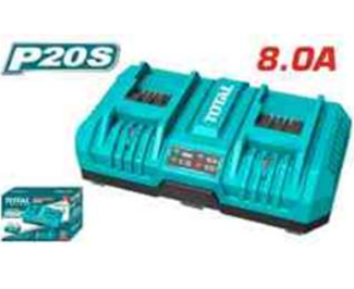TFCLI2082 Cargador con doble entrada 20v, 8ATOTAL
