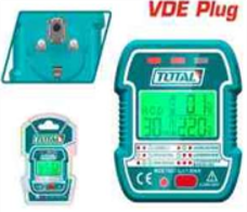 TESST30011 Probador de enchufe TOTAL