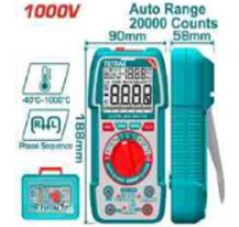 TMT5410003 Multitester 1000V 20000C con MALETATOTAL