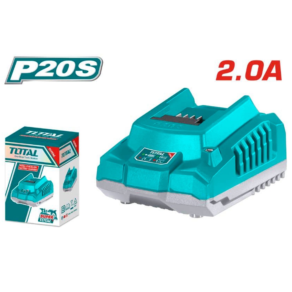 [TFCLI2001] TFCLI2001 Cargador de bateria 20v , 2 ampTOTAL