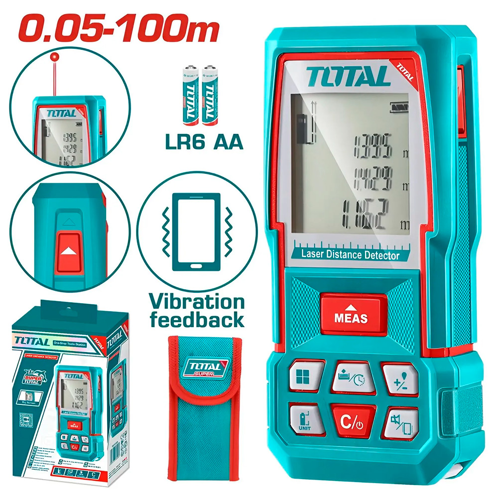 [TMT51036] TMT51036 Wincha Láser 100m TOTAL