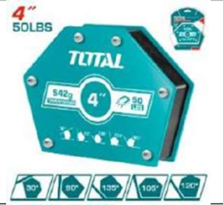 TAMWH50046 Prensa magnética 4" ROMBOTOTAL